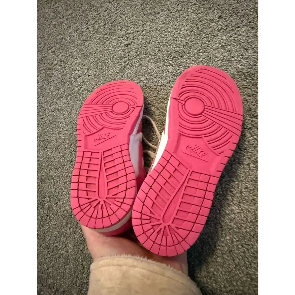 Nike Hot Pink Dunk Low-Top Sneakers Sz 13